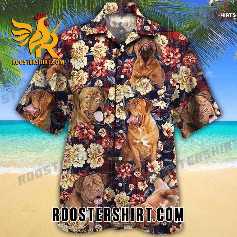 Quality Dogue De Bordeaux Dog Lovers Hawaiian Shirt