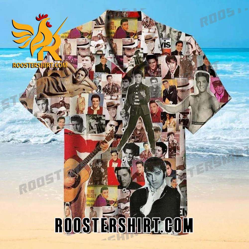Quality Elvis Presley Movie Poster Hawaiian Shirt