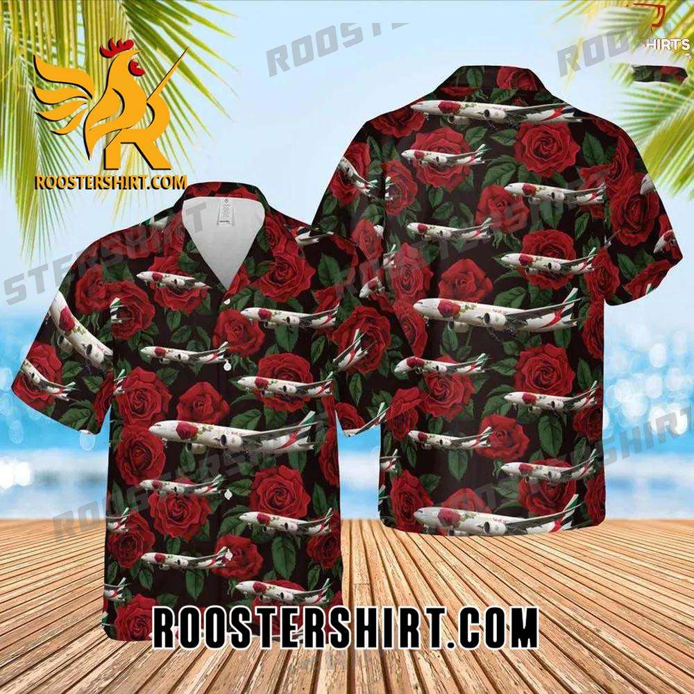Quality Emirates Boeing 777-f1h Valentines Hawaiian Shirt For Men And Women