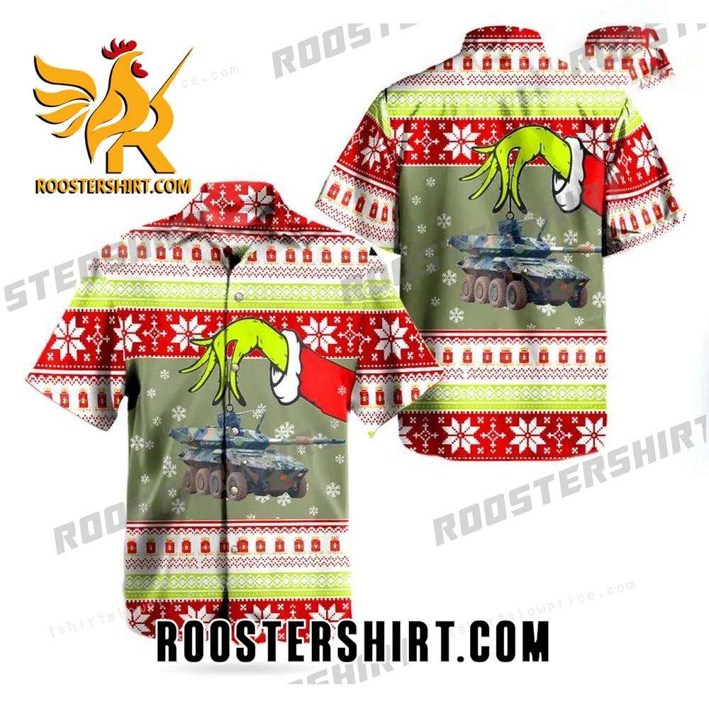 Quality Esercito Italiano Centauro Ii Tank Destroyer Ugly Christmas Hawaiian Shirt Outfit