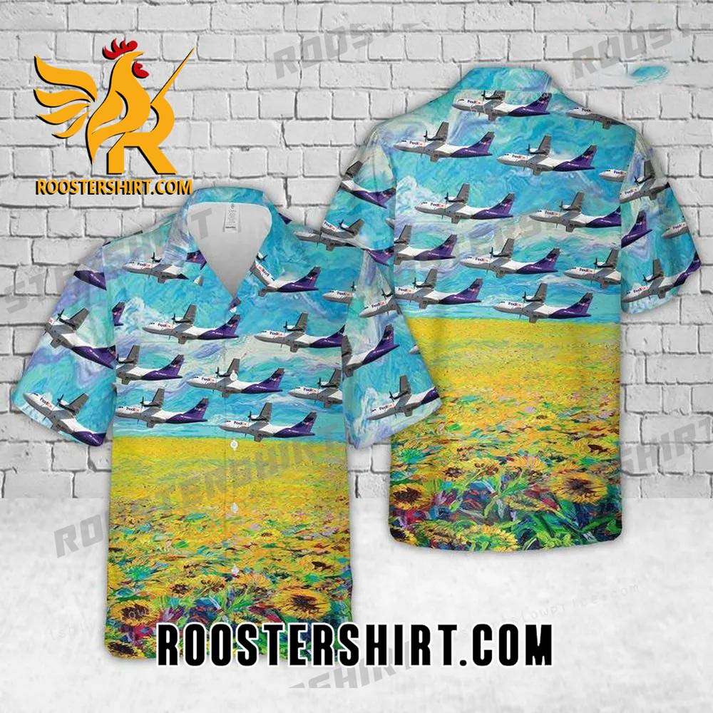 Quality Fedex Feeder Atr 42-300f Hawaiian Shirt Outfit