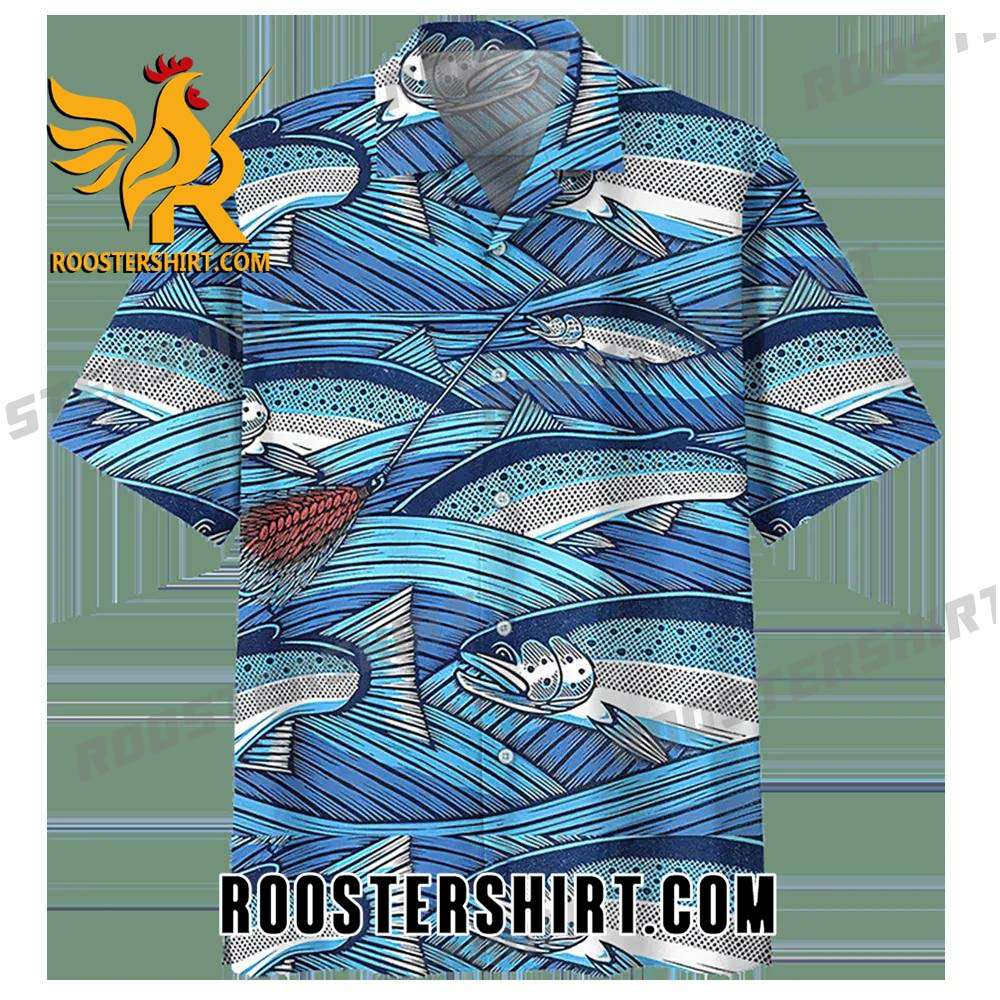 Quality Fisherman Shirt Life Is The Better At The Lake Fishing Hawaiian Shirt Fishing Gifts For Dad