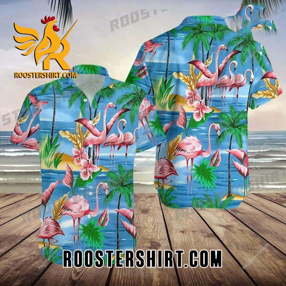 Quality Flamingo Hawaiian Shirt For Men Woman