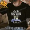 Quality God First Family Second Then Milwaukee Brewers 2023 Unisex T-Shirt