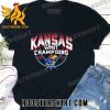 Quality Kansas Jayhawks 2023 NCAA Womens Basketball NIT Champions Unisex T-Shirt 1