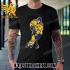 Quality Michigan Mens Ice Hockey Skeleton Unisex T-Shirt For Fans
