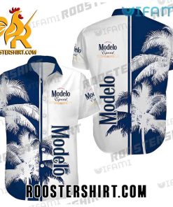 Quality Modelo Hawaiian Shirt And Shorts Coconut Tree Beer Lovers Gift