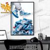 Quality Off White x Air Jordan 1 Retro High OG UNC Poster Canvas For Fans
