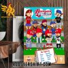 Quality Philadelphia Phillies Takin It Back To The Yard MLB Team Poster Canvas For Fans