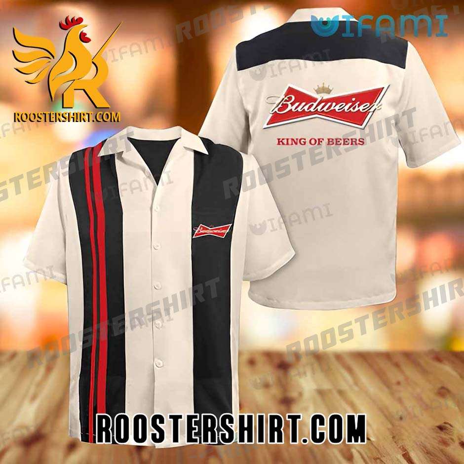 Quality Quality Budweiser Hawaiian Shirt And Shorts King Of Beers Gift For Beer Lovers