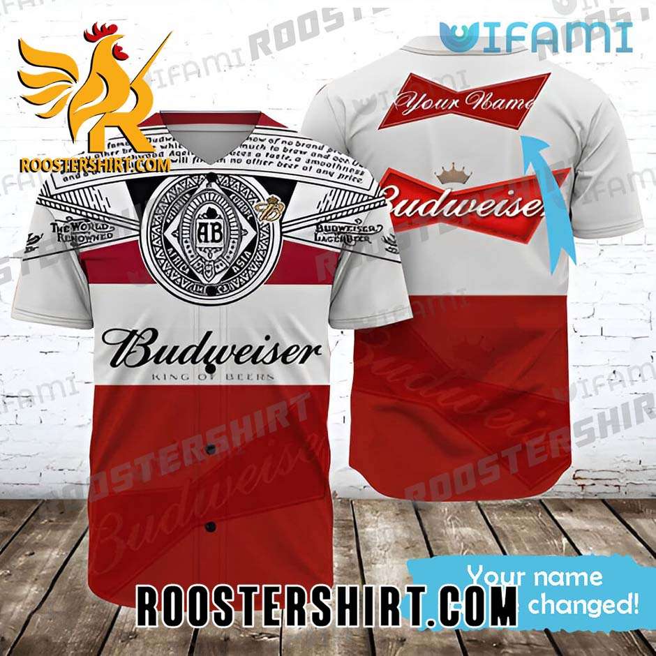 Quality Quality Budweiser Hawaiian Shirt And Shorts Label Custom Name Beer Lovers Gift