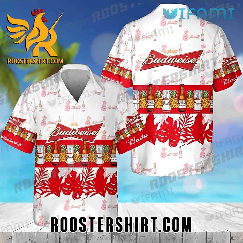 Quality Quality Budweiser Hawaiian Shirt And Shorts Tropical Pineapple Beer Lovers Gift