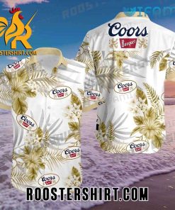 Quality Quality Coors Banquet Hawaiian Shirt And Shorts Tropical Hibiscus Beer Lovers Gift