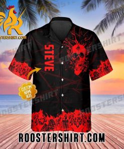 Quality Ghost Blood Skull Personalized Hawaiian Shirt And Shorts