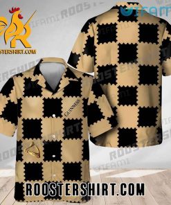 Quality Guinness Hawaiian Shirt And Shorts Checkerboard Pattern Beer Guinness Gift