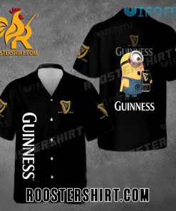 Quality Guinness Hawaiian Shirt And Shorts Minion Beer Guinness Gift