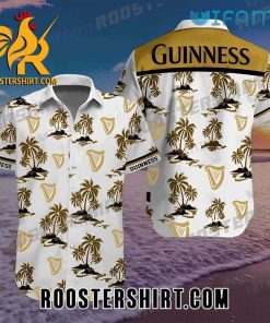 Quality Guinness Hawaiian Shirt And Shorts Palm Tree Guinness Beer Gift