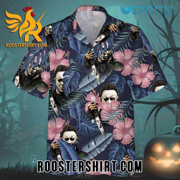 Quality Quality Halloween Michael Myers Tropical Hawaiian Shirt And Shorts Gift
