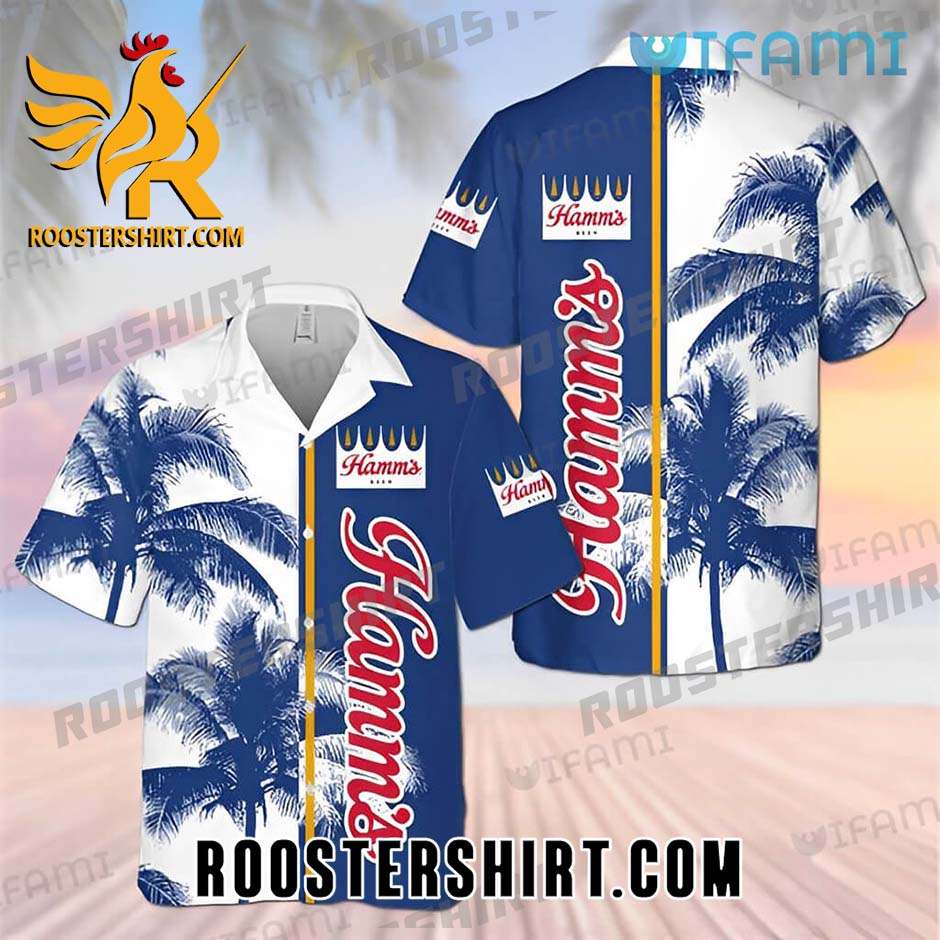 Quality Quality Hamms Beer Hawaiian Shirt And Shorts Palm Tree Hamms Gift For Beer Lovers