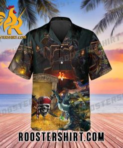 Quality King Pirates Team Skull Hawaiian Shirt And Shorts