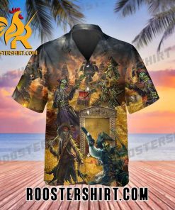 Quality Pirate Captain Skull Hawaiian Shirt And Shorts