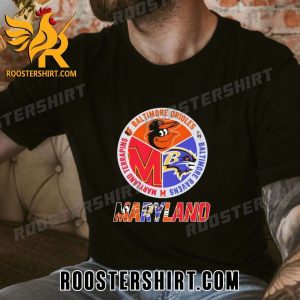 Quality maryland sports team logo unisex T-Shirt