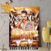 Rhea Ripley Snack Down Womens Champion WWE Poster Canvas