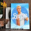 Ryan Gosling Hes Just Ken Barbie Movie Poster Canvas