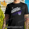 Sacramento Kings 2023 Pacific Division Champions New Design T-Shirt