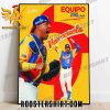 Salvador Perez Equipo Todos Estrellas World Baseball Classic Poster Canvas
