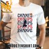 Skeleton National Champions Uconn Basketball New Design T-Shirt