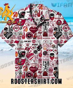 Tampa Bay Buccaneers Hawaiian Shirt Logo History Gift For Buccaneers Fans