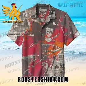 Tampa Bay Buccaneers Hawaiian Shirt Newspaper Logo Gift For Buccaneers Fans