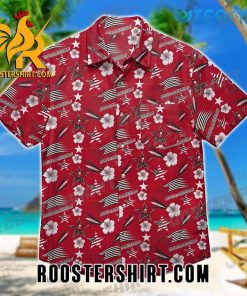 Tampa Bay Buccaneers Hawaiian Shirt Star Hibiscus Flower Gift For Buccaneers Fans
