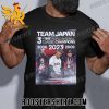 Team Japan 3 Time World Baseball Classic Champions T-Shirt