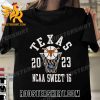 Texas Longhorns Mens Basketball NCAA Sweet Sixteen 2023 Vintage T-Shirt