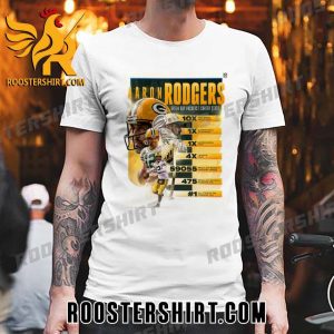 Thank You Aaron Rodgers Career Legend Green Bay Packers T-Shirt