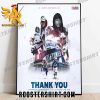 Thank you and congratulations on an incredible career Donta Hightower New England Patriots Poster Canvas