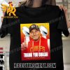 Thank you for everything Coach Rubin Two Time Super Bowl Champion T-Shirt