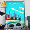 The Ritz Carlton Melbourne Australian Grand Prix 2023 Poster Canvas