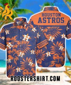 Tropical Flowers Classic Houston Astros Hawaiian Shirt