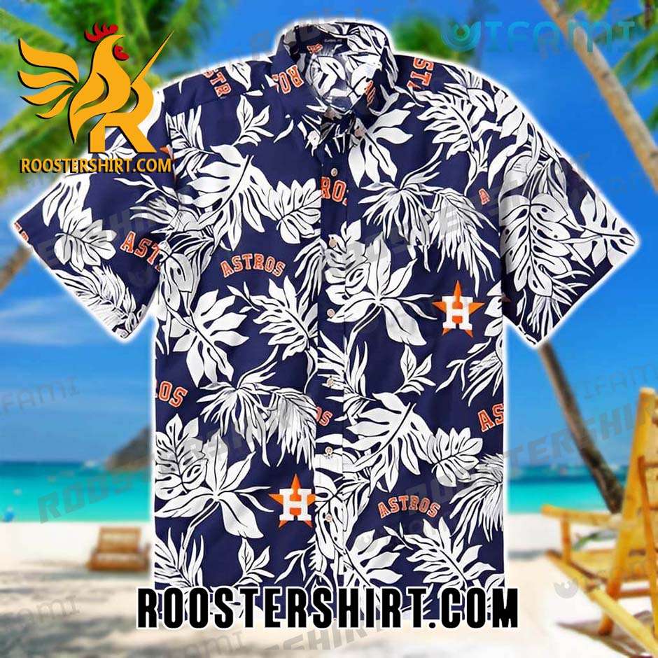 Tropical Leaf Houston Astros Houston Astros Hawaiian Shirt