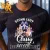 Uconn Huskies Lady Sassy Classy And A Tad Badassy National Champions 2023 New Design T-Shirt