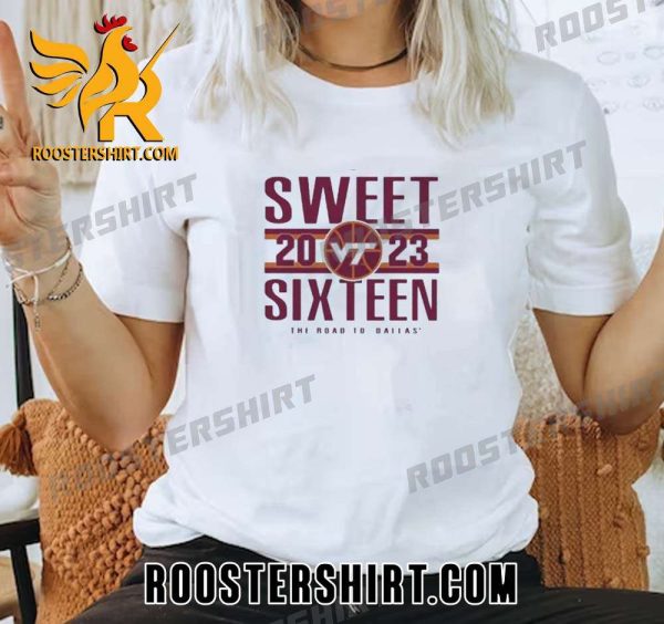 Virginia Womens Basketball 2023 Sweet Sixteen The Road To Dallas Classic Shirt For Fans