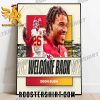 Welcome Deon Bush Kansas City Chiefs NFL Poster Canvas