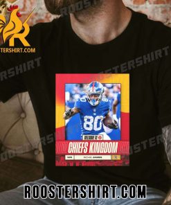 Welcome To Kansas City Chiefs Richie James NFL T-Shirt