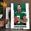 Welcome To  New York Jets AAron Rodgers Poster Canvas
