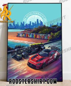 Worlds Fastest Family We Live Performance Mercedes AMG Motorsport Poster Canvas
