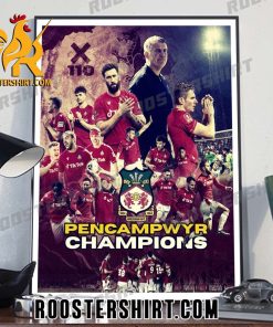 Wrexham AFC Champions English Football League After 15 Years Away Poster Canvas