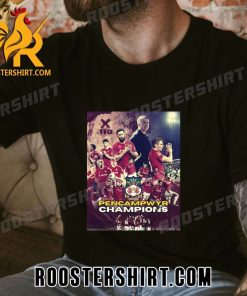 Wrexham AFC Champions English Football League After 15 Years Away T-Shirt
